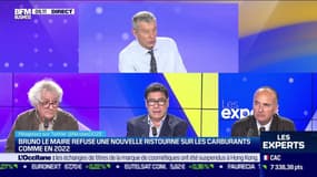 Les Experts : Bruno Le Maire refuse une nouvelle ristourne sur les carburants comme en 2022 - 04/09