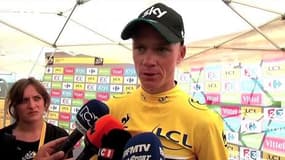 Froome aspergé d'urine par un spectateur