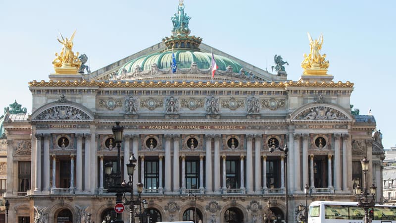 L'Opéra Garnier à Paris.