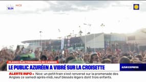 Plages électroniques à Cannes: le public azuréen a vibré sur la Croisette