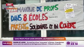 Sans profs pour leurs enfants, les parents s'insurgent