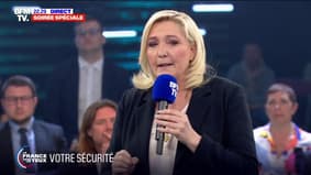Marine Le Pen: "La première réponse pénale dans notre pays est le classement sans suite"