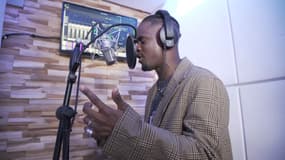 Black M en studio