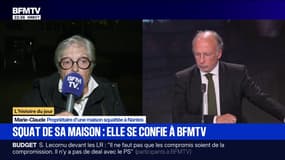 "J'ai commencé une démarche" juridique: Marie-Claude témoigne sur BFMTV après le squat de sa maison à Nantes