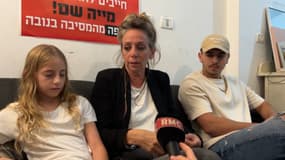 La famille de Mia, enlevée par le Hamas, a réagi pour RMC à la vidéo de Mia qui dit être retenue en otage.