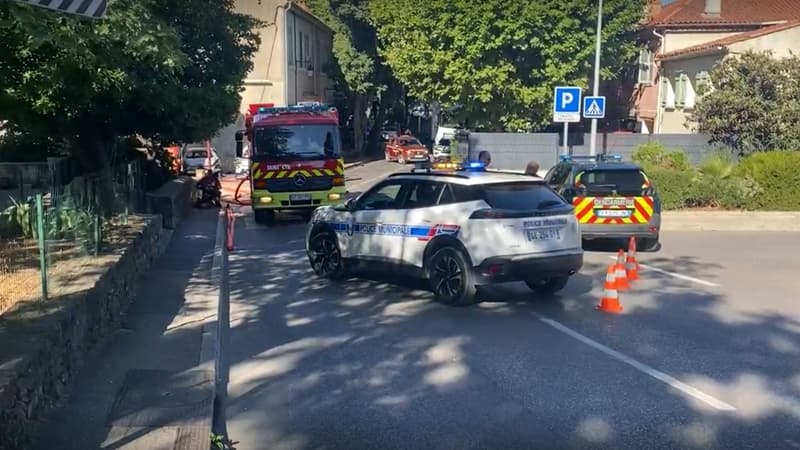 Une voiture a explosé à Saint-Cyr-sur-Mer ce mercredi 16 juillet.
