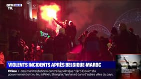 Bruxelles: de violents incidents après la défaite de la Belgique contre le Maroc