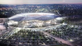 Le Stade des lumières devrait sortir de terre à la fin de l'année 2015.