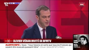 Éric Dupond-Moretti à son poste pendant son procès: "Les élus ont les mêmes droits que les autres: tant qu'ils ne sont pas condamnés, ils sont innocents", réagit Olivier Véran