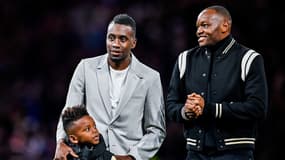 Blaise Matuidi a reçu un hommage du Stade de France vendredi, aux côtés de Steve Mandanda notamment