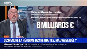BFM éco : Suspendre la réforme des retraites ? - 08/10