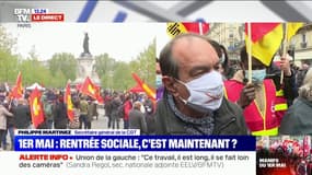 Philippe Martinez (CGT):  "La pandémie, c'est des entreprises, notamment des grands groupes, qui en profitent pour restructurer"