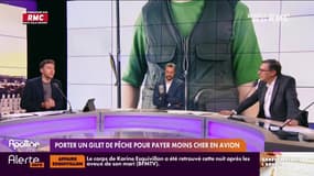 Les histoires de Quentin Vinet : Porter un gilet de pêche pour payer moins cher en avion - 16/06