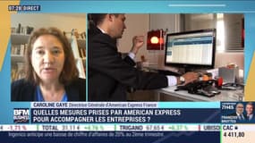 Caroline Gaye (American Express France): Quelles mesures prises par American Express pour accompagner les entreprises ? - 23/04