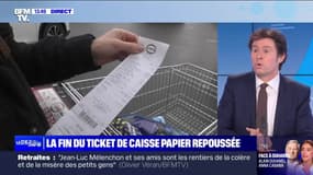 La fin du ticket de caisse papier de nouveau repoussée - 27/03