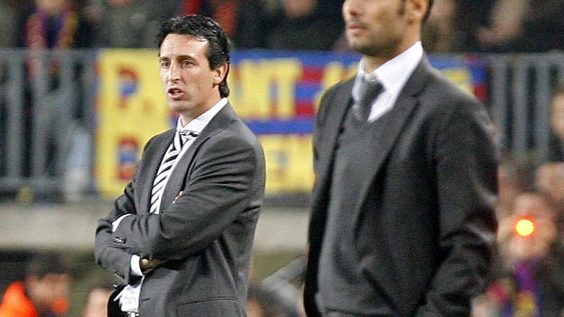 Unai Emery et Pep Guardiola
