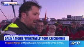 Vendée Globe: Yoann Richomme salue la victoire de Charlie Dalin 