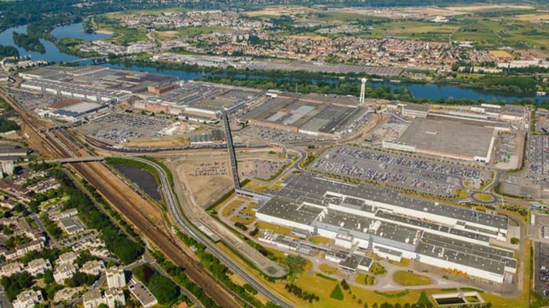 L'usine PSA de Poissy