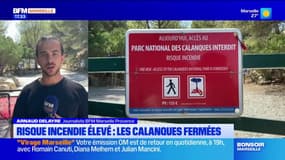 Bouches-du-Rhône: risque incendie élevé, les calanques sont fermées
