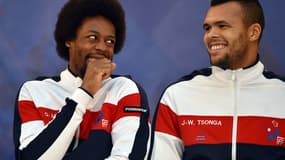 Gaël Monfils et Jo-Wilfried Tsonga