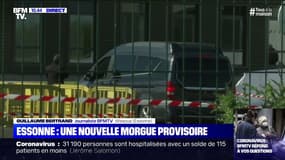 Coronavirus: une nouvelle morgue provisoire est installée dans l'Essonne