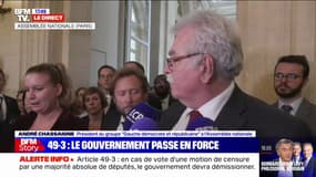André Chassaigne sur le 49.3: "C'est une honte pour notre démocratie de se comporter de cette façon"