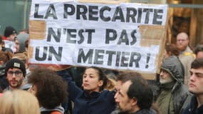Manifestation précarité étudiante (illustration)