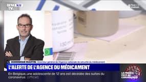 Dominique Martin (ANSM): "La chloroquine est réservée à l'hôpital, car il est nécessaire qu'il y ait une surveillance médicale"
