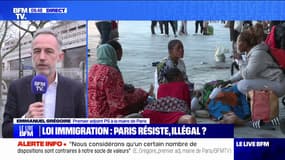 Loi immigration: Emmanuel Grégoire confirme que la mairie de Paris refuse d'appliquer "un certain nombre de dispositions"