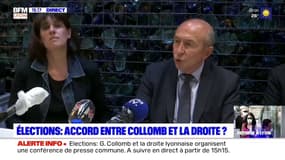 Gérard Collomb officialise "une union" avec Les Républicains en vue du second tour des élections