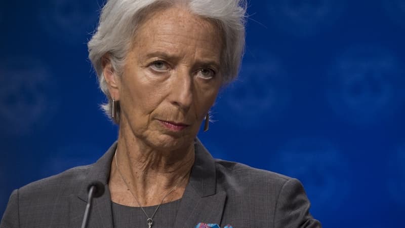 Christine Lagarde, future présidente de la Banque centrale européenne 