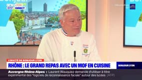 "Salade d'endive avec un œuf parfait": le menu du grand repas avec un meilleur ouvrier de France en cuisine dans le Rhône