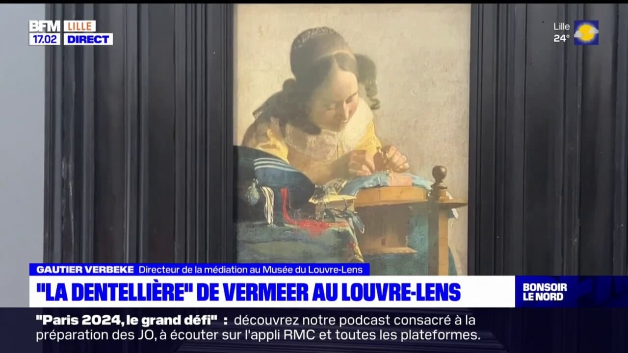 La Dentelliere De Johannes Vermeer Expose Au Louvre Lens Pendant Un An 1665141 