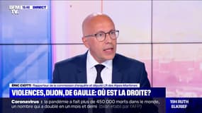 Eric Ciotti (LR): "Jamais Nicolas Sarkozy n'aurait lâché les policiers dans des circonstances analogues"