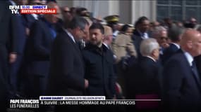 Obsèques du pape François: Volodymyr Zelensky s'installe à la place Saint-Pierre au Vatican