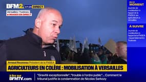 Arnaud Rousseau (FNSEA): "Le sens de cette mobilisation est d'attirer l'attention du chef de l'État"