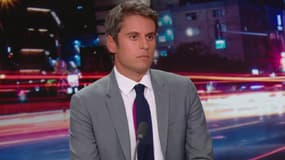 L'ancien Premier ministre et ministre de l'Éducation nationale Gabriel Attal le 10 juin 2025 sur BFMTV.