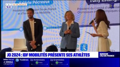 Île-de-France Mobilités a présenté ses athlètes pour les JO 2024