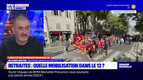 Le secrétaire général de l'UD CGT 13, Olivier Mateu, explique pourquoi les manifestations se multiplient à Marseille