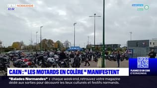 Caen: plus de 1000 motards ont manifesté contre le contrôle technique