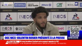 OGC Nice: le défenseur Valentin Rosier a été présenté à la presse ce vendredi