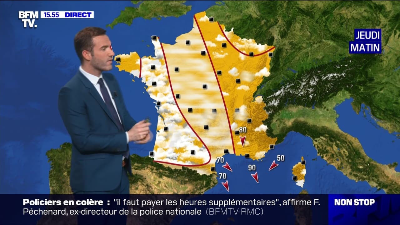 La météo pour ce jeudi 3 octobre 2019