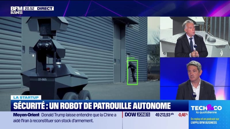Jérôme Laplace (Running Brains Robotics) : Sécurité, un robot de patrouille autonome - 21/04