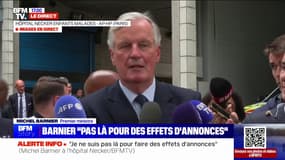 Michel Barnier: "La situation est très grave, je ne veux pas augmenter la dette financière sur nos générations futures, ni la dette écologique"