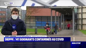 Hôpital de Dieppe :141 soignants positifs au Covid-19