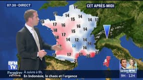 La météo pour ce lundi 1er octobre 2018
