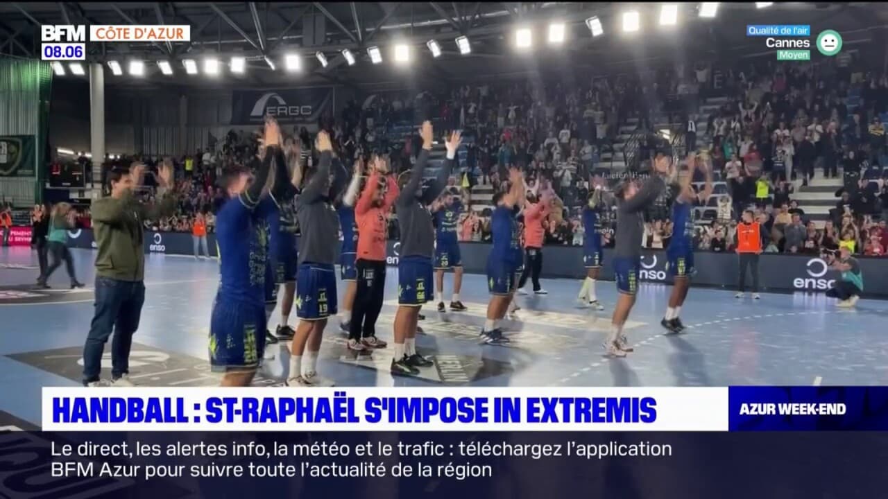 Handball SaintRaphaël s'impose in extremis contre Istres