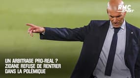 Liga : un arbitrage pro-Real ? Zidane refuse de rentrer dans la polémique