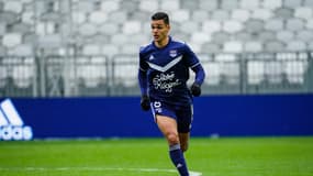 Hatem Ben Arfa avec les Girondins en janvier 2021