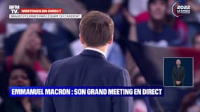Emmanuel Macron: "C'était notre projet, et c'est maintenant notre bilan: nous l'avons fait !"